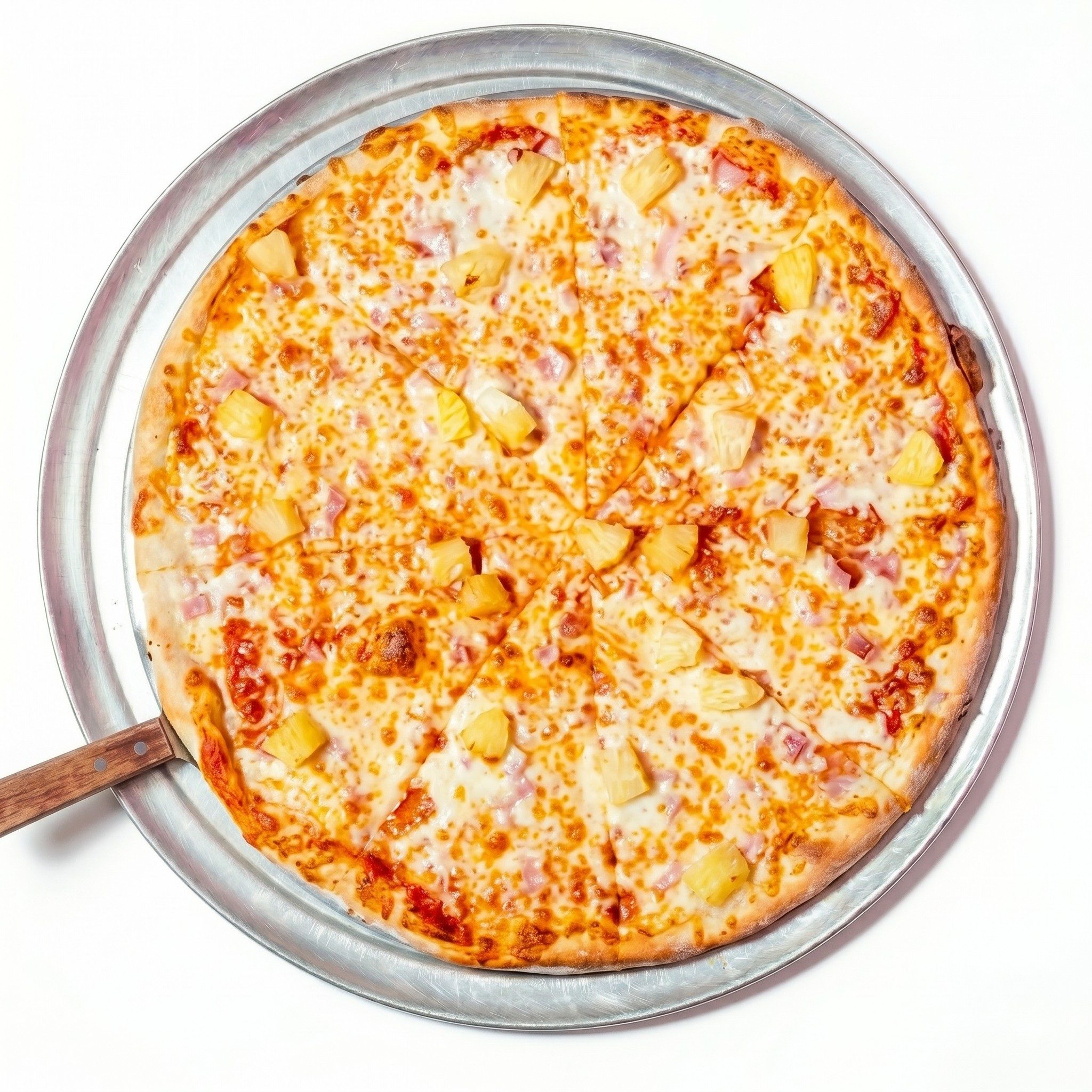Sunset Hawaiian Pizza.