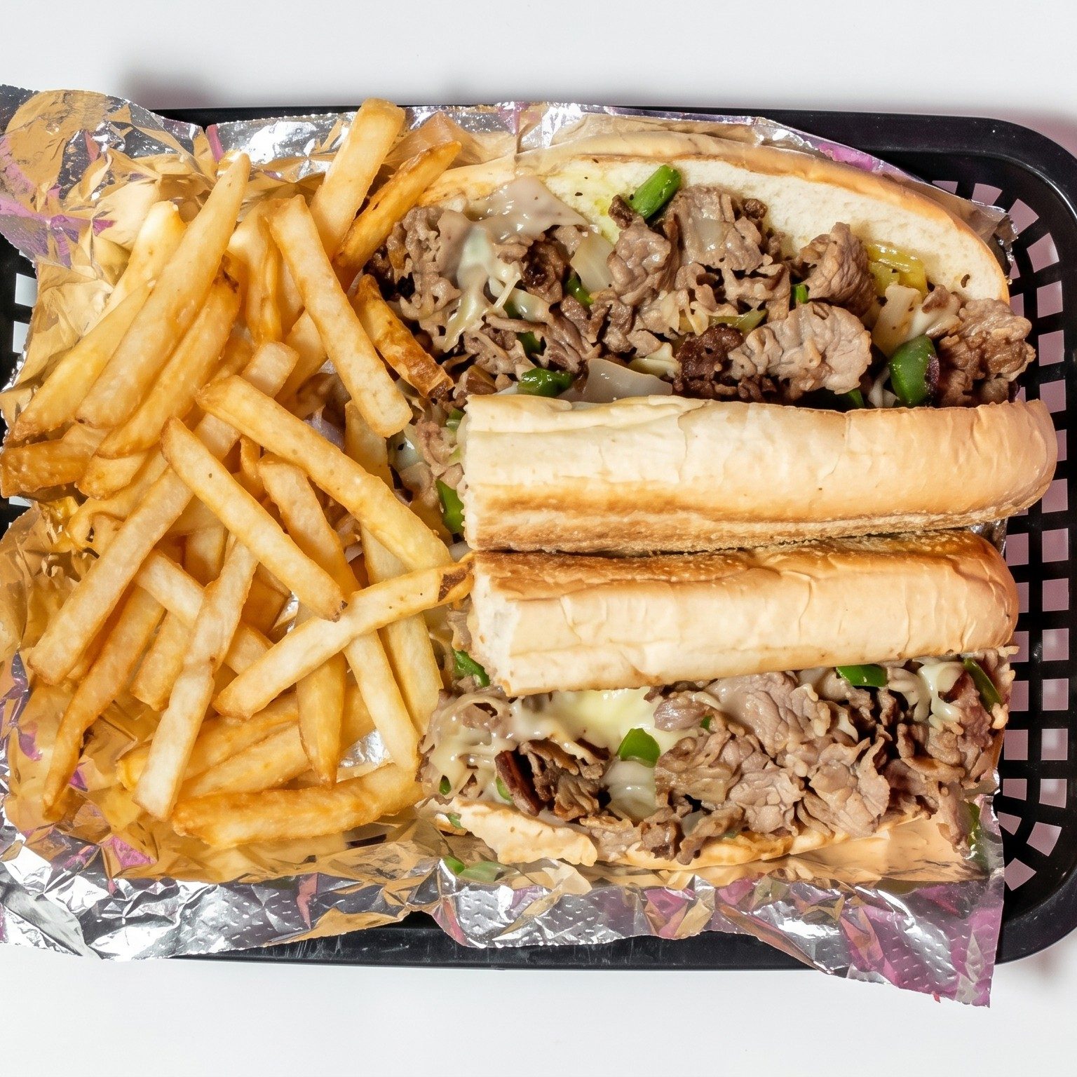 Philly cheese steak beef (Whole).