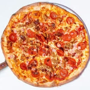 Meats Pizza.